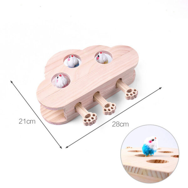 07a51996-339f-40be-84b2-128b6d4bd519.jpg Meow Fairy Cat Supplies Cat Teaser Toy Solid Wood Whac-a-mole Cat