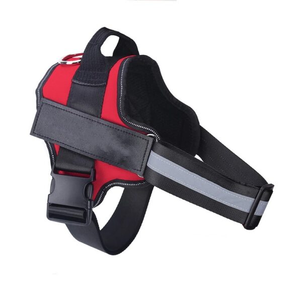 Personalized Dog Harness NO PULL Reflective Breathable Adjustable Pet Harness Vest For Small Large Dog Custom Patch Pet Supplies