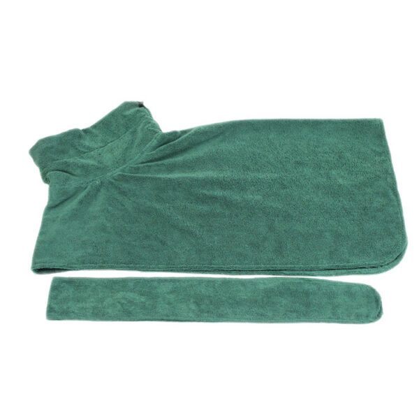 910f965e-1257-40e6-9079-2fdc96b4f055.jpg Absorbent Pet Bathrobe With Waist-wrapped Microfiber