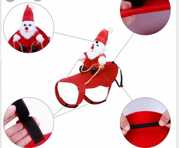 a07450d7-5433-4b92-ad1b-2b94046c6743.png Dog Christmas Clothes Santa Claus Riding Deer