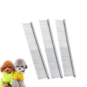 e616d25c-4412-42ef-9bb5-30bce2cc9ae2.jpg Pet Supplies Dog Comb Stainless Steel